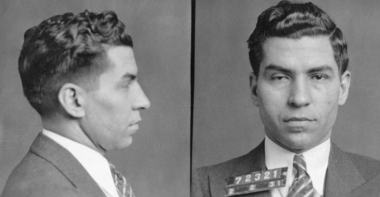 Step into the shadowy realm of Lucky Luciano, the man who modernized the Mafia.